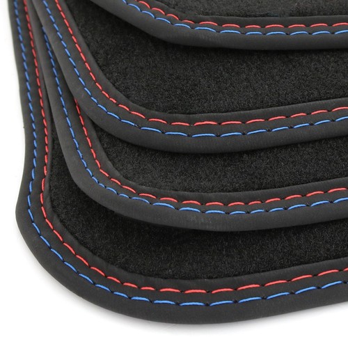 Velour fußmatten doppelnaht - fußmatten,