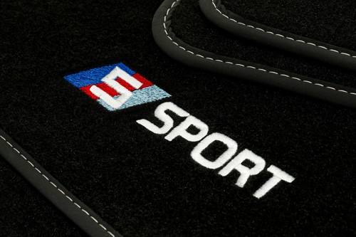 Sport velour fußmatten satz - sport,